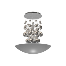 MILAGRO PERLA Silver 42W LED Milagro mennyezeti lámpa világítás