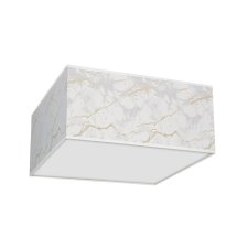 MILAGRO Plafon LED mennyezeti lámpa SENSO White Gold Square 2xE27 Milagro világítás