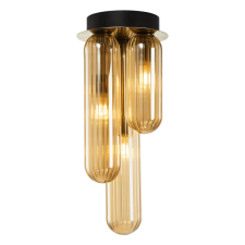 MILAGRO Üvegbúrás mennyezeti lámpa arany Milagro Pax Gold (ML0340) 3xG9 világítás