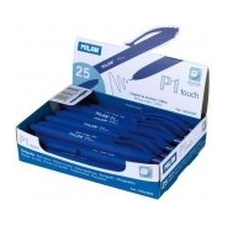 MILAN Golyóstoll Milan Touch P1 Gumírozott 0.5 mm Kék (WIKR-060017) toll