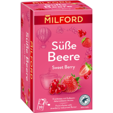  Milford földieper-ribizli ízű gyümölcstea 20x2g 40 g tea