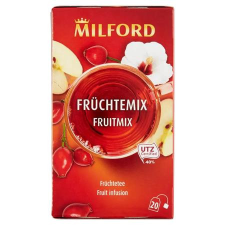 Milford Gyümölcstea, 20x2,5 g, MILFORD "Fruitmix", vegyes gyümölcs tea