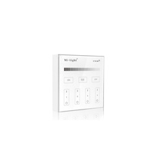 MiLight Group Control Dimmer Fali LED szalag fényerő szabályzó panel, T1: 230V világítás