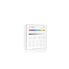 MiLight Group Control RGBW Fali RGB+fehér LED szalag távirányító panel, T3: 230V világítás