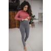 milk & love Magas derekú kismama leggings milk & love szürke melanzs