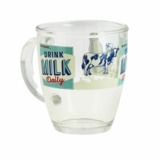  Milk üvegbögre 380 ml bögrék, csészék