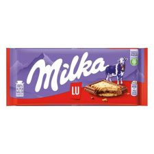 Milka Csokoládé MILKA Alpesi tejcsokoládés-Kekszes 87g csokoládé és édesség