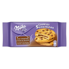 Milka Keksz MILKA Cookie Sensation Choco 156g csokoládé és édesség