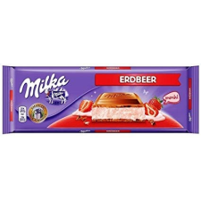 Milka Milka táblás nugát eper 300g csokoládé és édesség