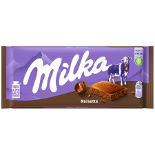  Milka Noisette alpesi tejcsokoládé mogyorómasszával 100 g csokoládé és édesség