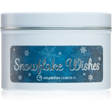 Milkhouse Candle Co. Christmas Snowflake Wishes illatgyertya alumínium dobozban 141 g gyertya