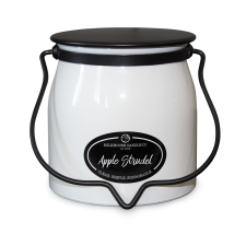 Milkhouse Candle Co. TEJHÁZ GYERTYA Apple Stroodel illatgyertya VAJTÉRKÉS 2 kanócos (454 g), gyertya