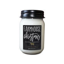 Milkhouse Candle Co. TEJHÁZ GYERTYA Farmhouse karácsonyi illatgyertya Farmhouse Jar (368 g), gyertya