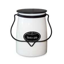 Milkhouse Candle Co. TEJHÁZ GYERTYA Köszönet a Latte illatgyertya VAJ TÉRKÉS (624 g), gyertya