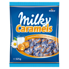  Milky Caramels karamellás ízű keménycukorka tejes töltelékkel - 325g csokoládé és édesség