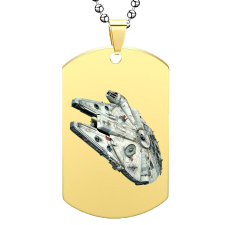 Millennium Falcon medál lánccal medál