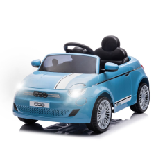 Milly Mally Elektromos autó Milly Mally Milly Mally Fiat 500e kék elektromos járgány