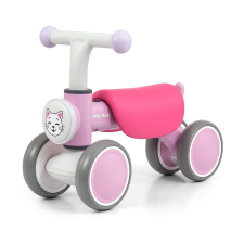 Milly Mally Gyerek futóbicikli Milly Mally York pink lábbal hajtható járgány