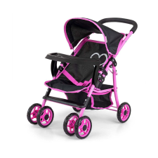 Milly Mally Játék sport babakocsi babáknak Milly Mally Kate Prestige Black játék babakocsi
