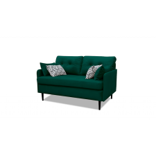 milo ATALA 2-es kanapé, bársonyzöld bútor