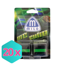  Milo Cube wc-kocka tartályhoz fenyő 2x50g KARTON - 20 csomag tisztító- és takarítószer, higiénia