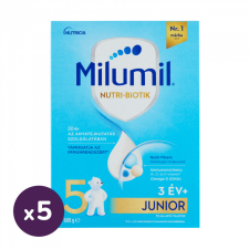 Milumil Junior 5 gyerekital 36 hó+ (5x500 g) bébiétel