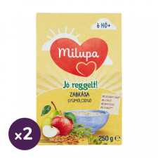 Milupa Jó reggelt! Zabkása, gyümölcsduó 6 hó+ (2x225 g) bébiétel