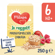 Milupa Jó reggelt! Zabkása, pirosgyümölcsös 6 hó+ (250 g) reform élelmiszer
