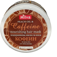 Milva Tápláló hajpakolás koffeinnel hajbalzsam