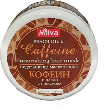  MILVA Tápláló hajpakolás koffeinnel (3800231670853) hajbalzsam