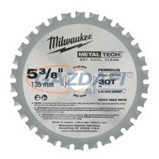 MILWAUKEE 48404515 Körfűrész fűrészlap 203/15,87/42 fűrészlap