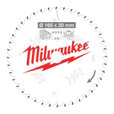 Milwaukee 4932471294 Körfűrészlap - 165x20x2,2 mm, Fogszám: 24 db (4932471294) fűrészlap