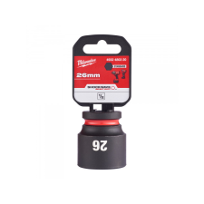  MILWAUKEE Gépi dugókulcs 1/2" 26 mm CrMo dugókulcs
