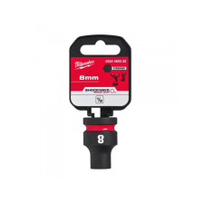  MILWAUKEE Gépi dugókulcs 1/2" 8 mm CrMo dugókulcs