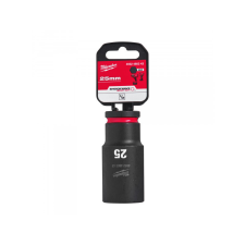 MILWAUKEE Gépi hosszú dugókulcs 1/2" 25 mm CrMo dugókulcs