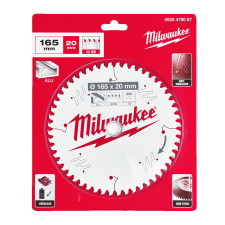 Milwaukee Körfűrészlap Alu 165x20x1,6x52ATB-1 db fűrészlap