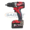 Milwaukee M18 CBLDD-502C kompakt szénkefe nélküli fúró-csavarozó töltővel és 2 db akkumulátorral (4933464556)