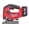 Milwaukee M18 FJS-502X FUEL™ szúrófűrész töltővel és 2 db akkumulátorral