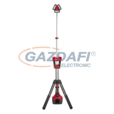 Milwaukee M18 SAL-0 LED-es akkus, állványos térmegvilágító lámpa, 3000K, IP54 kültéri világítás