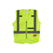 Milwaukee MILWAUKEE Láthatósági mellény, sárga - L/XL láthatósági ruházat