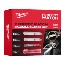  Milwaukee PERFECT MATCH szabéyfűrészlap készlet fűrészlap