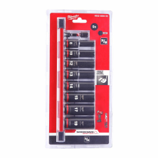 Milwaukee Ütvefúró dugókulcs készlet Milwaukee 4932480455 9 db-os (4932480455) szerszám kiegészítő