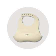 Mimijo Szilikon előke Mimijo - Beige előke