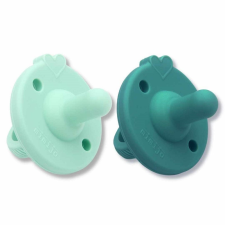 Mimijo Szilikon játszó cumi 2db - Menta/Zöld cumi