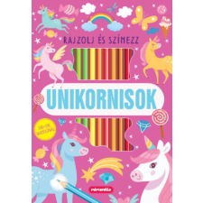 Mimorello Kiadó Unikornisok - Rajzolj és színezz! gyermek- és ifjúsági könyv