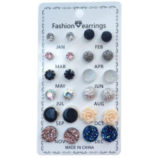  Minden hónapban legyél szexi fülbevaló szett fülbevaló