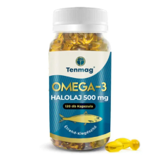Mindenség Kft. Tenmag Omega-3 halolaj 500mg 120db kapszula vitamin és táplálékkiegészítő