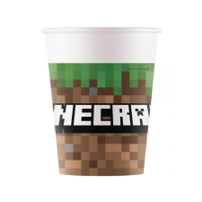  Minecraft 8 db-os papírpohár szett 200ml party kellék