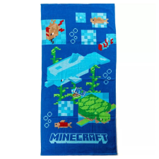  Minecraft Aquatic fürdőlepedő, strand törölköző 70x140cm CBX2425104MC lakástextília
