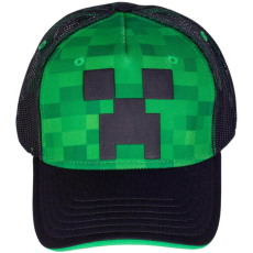  Minecraft baseball sapka, zöld-fekete, Creeper, Astra